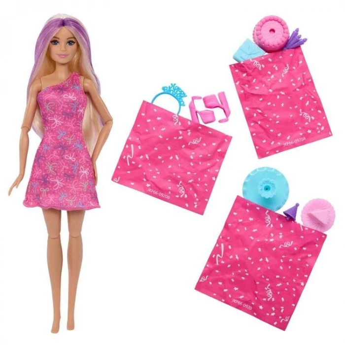 MATTEL JKF66 BARBIE DOĞUM GÜNÜ PARTİ SÜRPRİZİ 3+