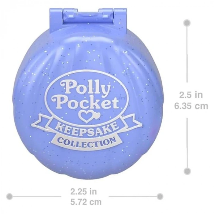 MATTEL JCB24/JFC12 POLLY POCKET YÜZÜK KUTUSU OYUN SETİ DENİZALTI 3+