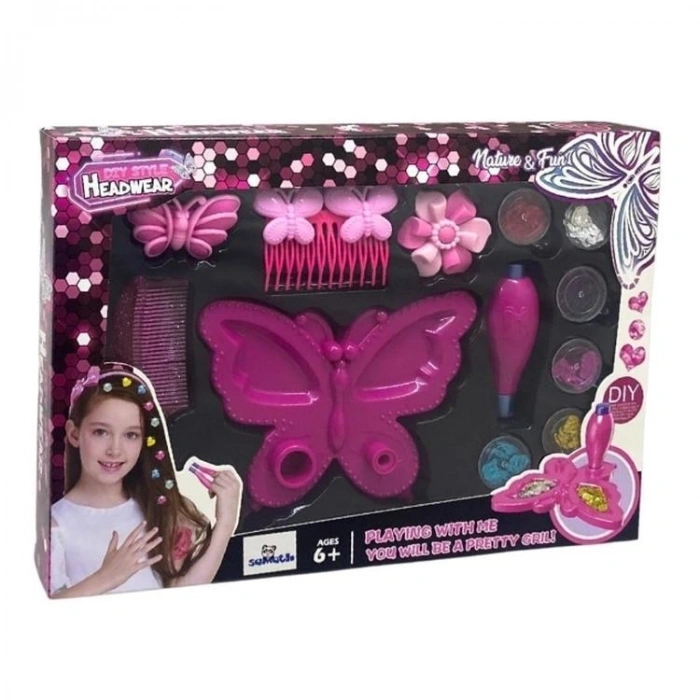 SAMATLI 217-2 GÜZELLİK SAÇ TASARIM HOBİ SETİ 6+