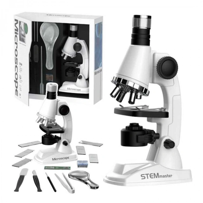 SAMATLI 8688 PİLLİ 100X - 300X - 600X - 900X BÜYÜTME MİKROSKOP 8+