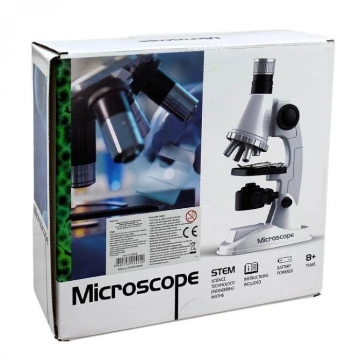 SAMATLI 8688 PİLLİ 100X - 300X - 600X - 900X BÜYÜTME MİKROSKOP 8+