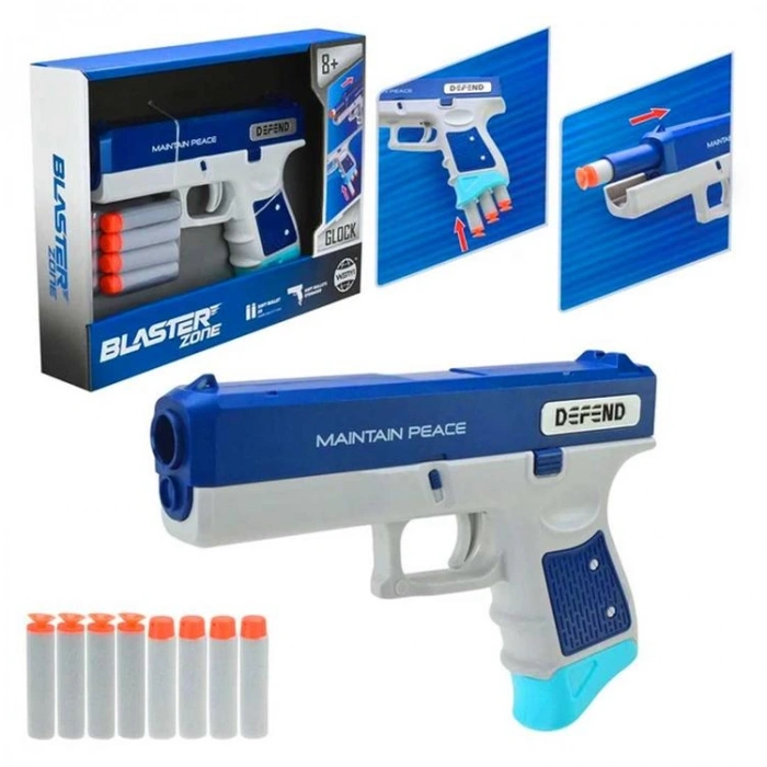 SAMATLI WY2105B BLASTER ZONE GLOCK SÜNGER TABANCASI 8 MERMİ 8+