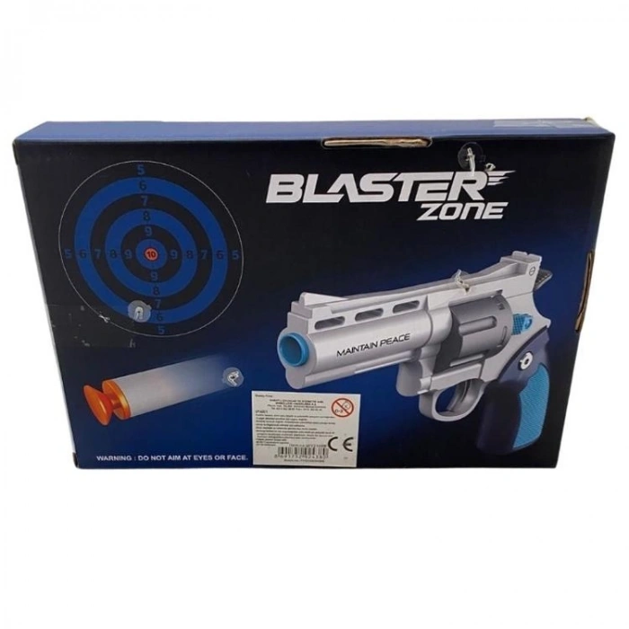 SAMATLI WY2108B BLASTER ZONE ROVELVER SÜNGER TABANCASI 8 MERMİ 8+