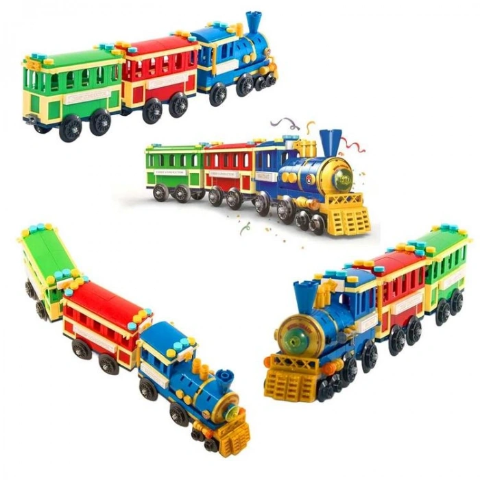 SAMATLI XB-01112 XINGBAO MİNİ TREN YAPI BLOKLARI 369 PARÇA 6+