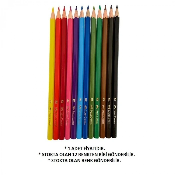 FABER CASTELL KARMA RENK KURU BOYA KALEMİ - TEKLİ