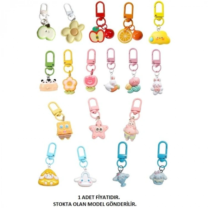 VAGON 3051 3D MİNİ SÜSLÜ ANAHTARLIK - TEKLİ