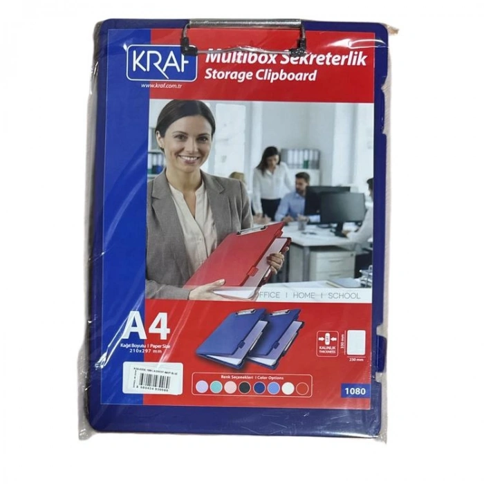 KRAF 1080 MULTIBOX SEKRETERLİK SAKLAMA BÖLMELİ A4  - LACİVERT