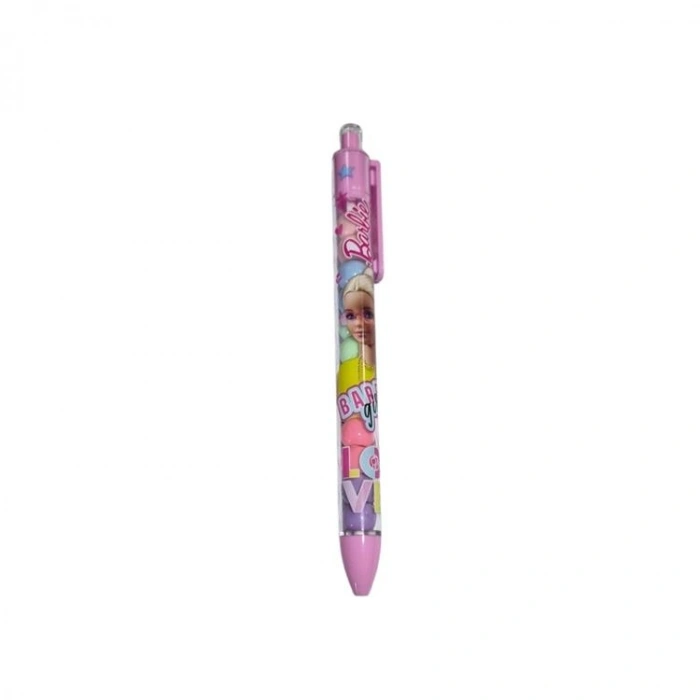 CEM BARBIE B-1030 RENKLİ BONCUKLU TÜKENMEZ KALEM - TEKLİ