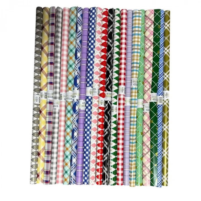 VAGON S024 EKOSELİ KUŞE RULO AMBALAJ KAĞIDI 70X100 DESENLİ - TEKLİ