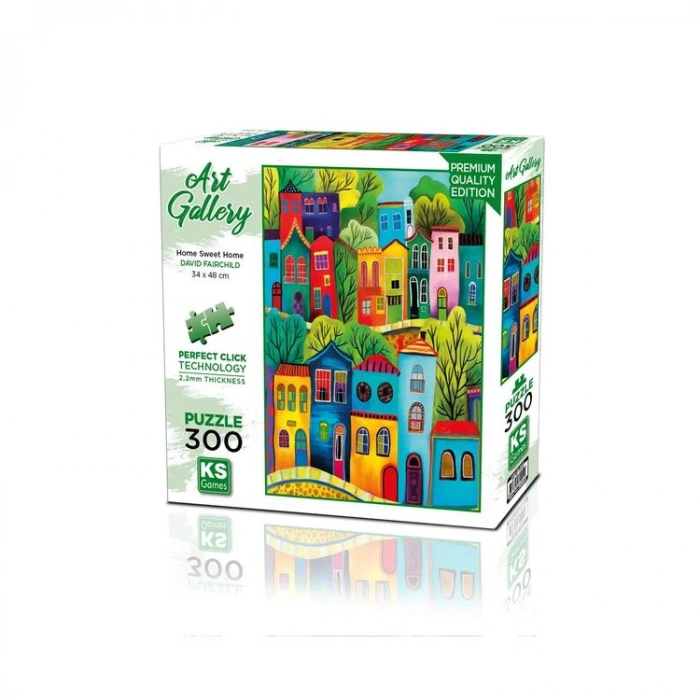 KS GAMES 19261 HOME SWEET HOME 34x48cm YAPBOZ/PUZZLE 300 PARÇA