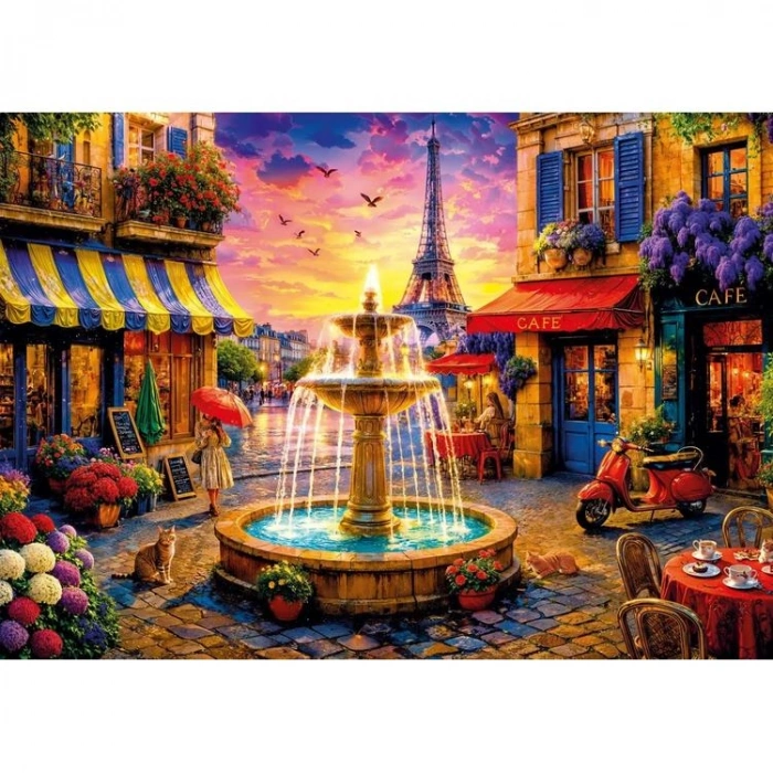 KS GAMES 20094 PARİS SQUARE 34x48cm YAPBOZ/PUZZLE 500 PARÇA