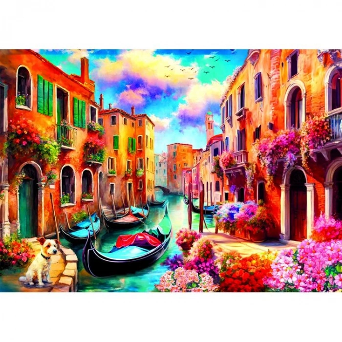 KS GAMES 19259 ROMANTIC VENICE 34x48cm YAPBOZ/PUZZLE 300 PARÇA