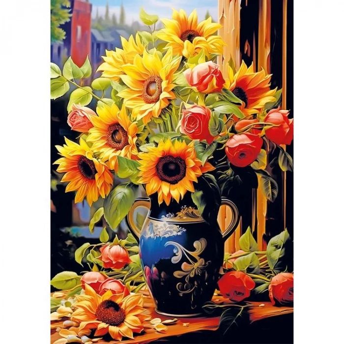KS GAMES 20087 SPRING BY THE WINDOW 34x48cm YAPBOZ/PUZZLE 500 PARÇA