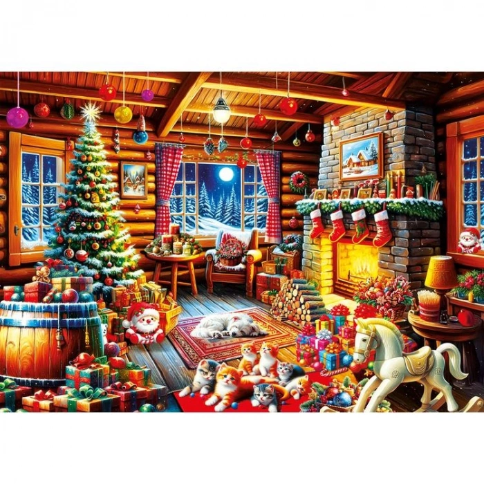 KS GAMES 19251 CHRISTMAS ROOM 34x48cm YAPBOZ/PUZZLE 300 PARÇA