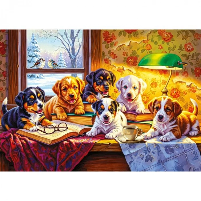 KS GAMES 20091 LİTTLE PAWS 34x48cm YAPBOZ/PUZZLE 500 PARÇA