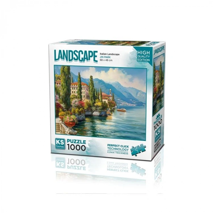 KS GAMES 20796 İTALLIAN LANDSCAPE 68x48cm YAPBOZ/PUZZLE 1000 PARÇA