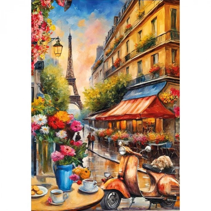 KS GAMES 20807 PARİS 68x48cm YAPBOZ/PUZZLE 1000 PARÇA