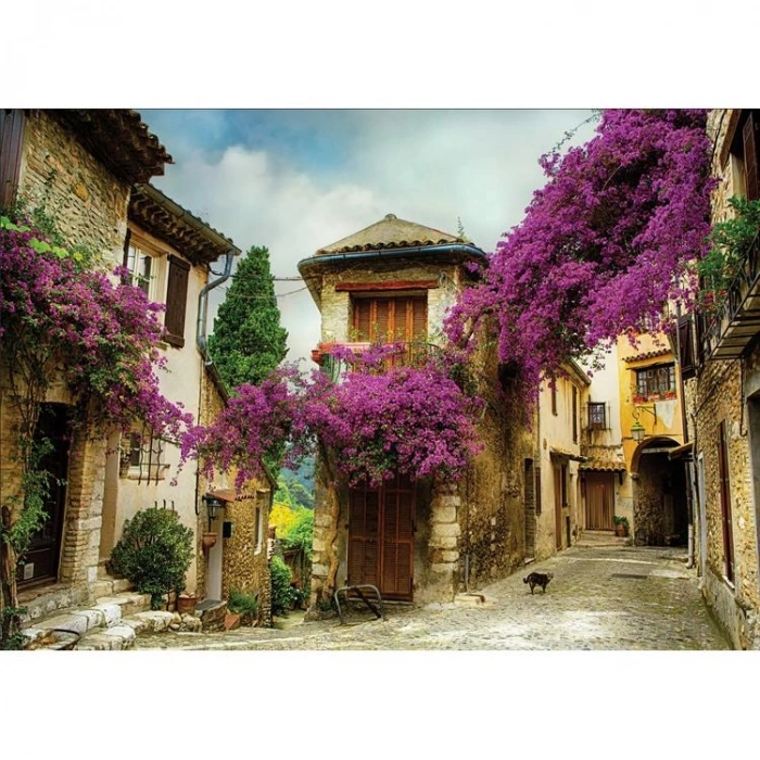 KS GAMES 20062 FLOWERED VILLAGE HOUSES 34x48cm YAPBOZ/PUZZLE 500 PARÇA