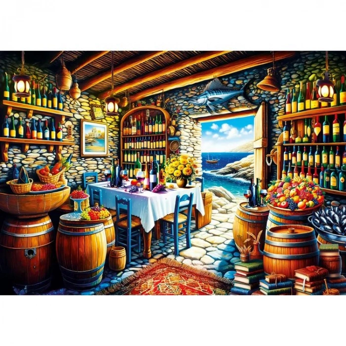 KS GAMES 20827 WINE HOUSE 68x48cm YAPBOZ/PUZZLE 1000 PARÇA