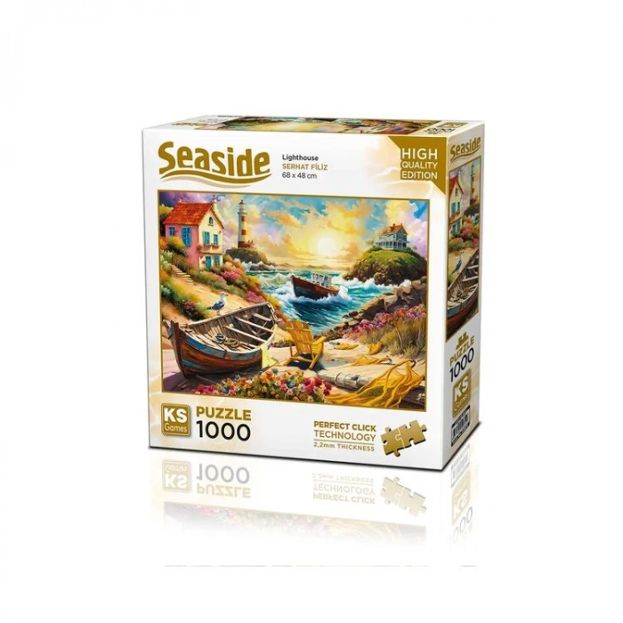 KS GAMES 20805 LIGHTHOUSE 68x48cm YAPBOZ/PUZZLE 1000 PARÇA