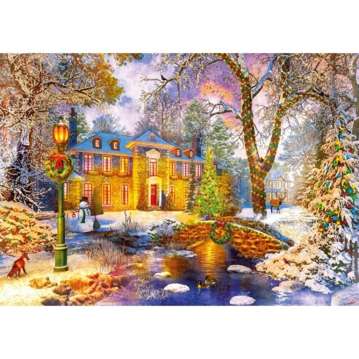 KS GAMES 20819 THE FESTIVE MANSION 68x48cm YAPBOZ/PUZZLE 1000 PARÇA