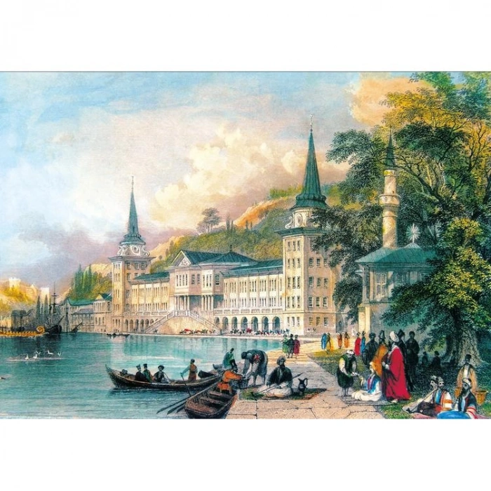 KS GAMES 20737 KULELİ ASKERİ LİSESİ 68x48cm YAPBOZ/PUZZLE 1000 PARÇA