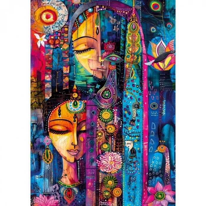 KS GAMES 20851 INDIAN WOMAN 68x48cm YAPBOZ/PUZZLE 1000 PARÇA