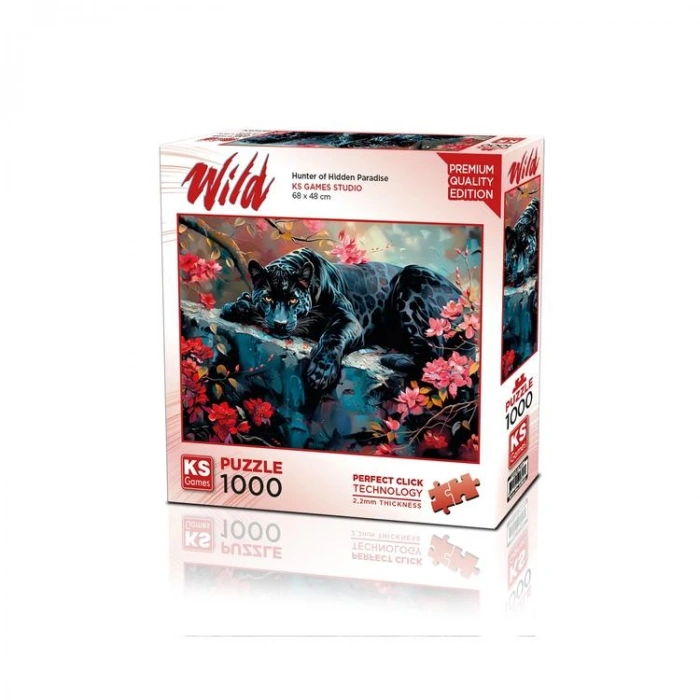 KS GAMES 20842 HUNTER OF HIDDEN PARADISE 68x48cm YAPBOZ/PUZZLE 1000 PARÇA