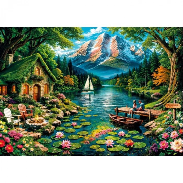 KS GAMES 20856 REFLECTIONS OF PEACE 68x48cm YAPBOZ/PUZZLE 1000 PARÇA