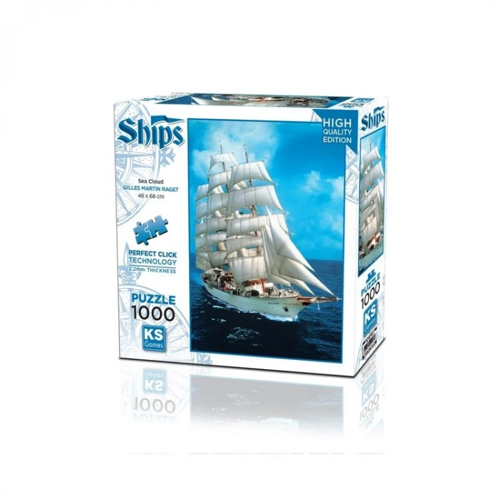 KS GAMES 20774 SEA CLOUD 68x48cm YAPBOZ/PUZZLE 1000 PARÇA
