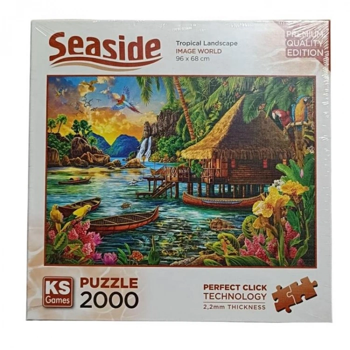 KS GAMES 22531 TROPICAL LANDSPACE 96x68cm YAPBOZ/PUZZLE 2000 PARÇA