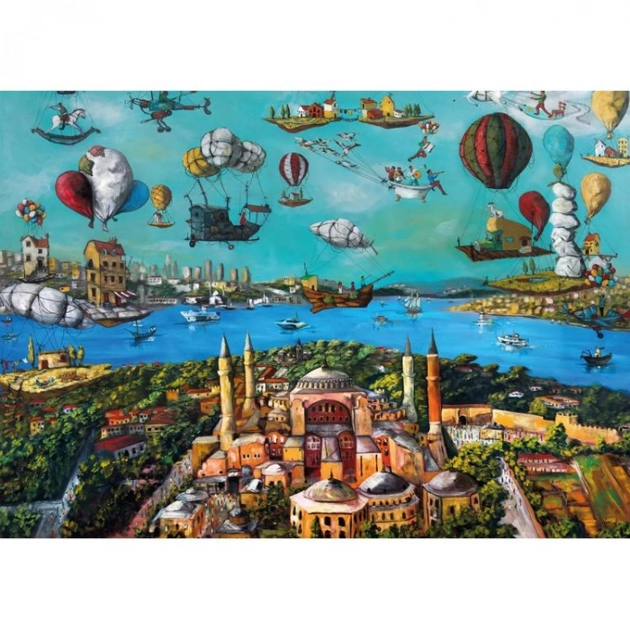KS GAMES 22523 MIGRATION ROUTES - HAGIA SOPHIA 96x68cm YAPBOZ/PUZZLE 2000 PARÇA
