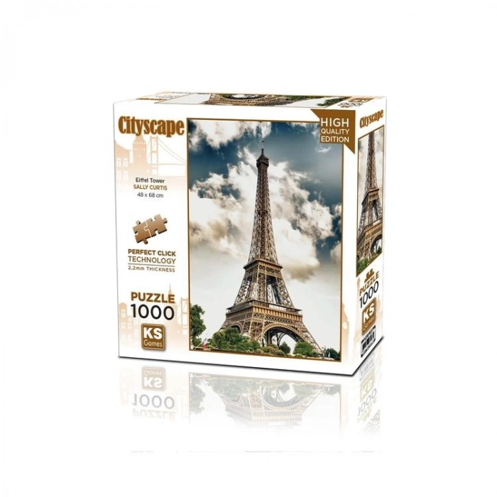 KS GAMES 20768 EIFFEL TOWER PARIS 68x48cm YAPBOZ/PUZZLE 1000 PARÇA