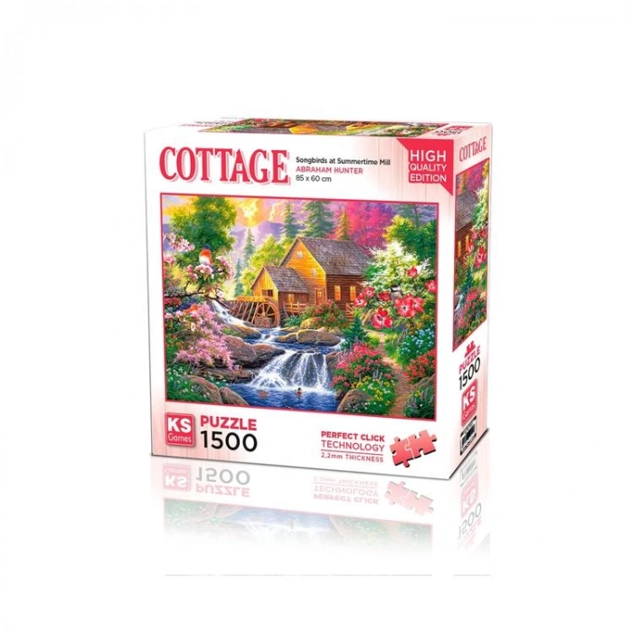 KS GAMES 22027 SONGBIRDS AT SUMMERTIME MILL 85x60cm YAPBOZ/PUZZLE 1500 PARÇA