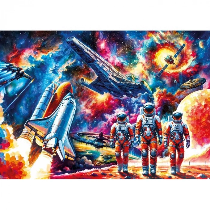 KS GAMES 31506 MAGICAL COSMOS 34x48cm YAPBOZ/PUZZLE 100 PARÇA
