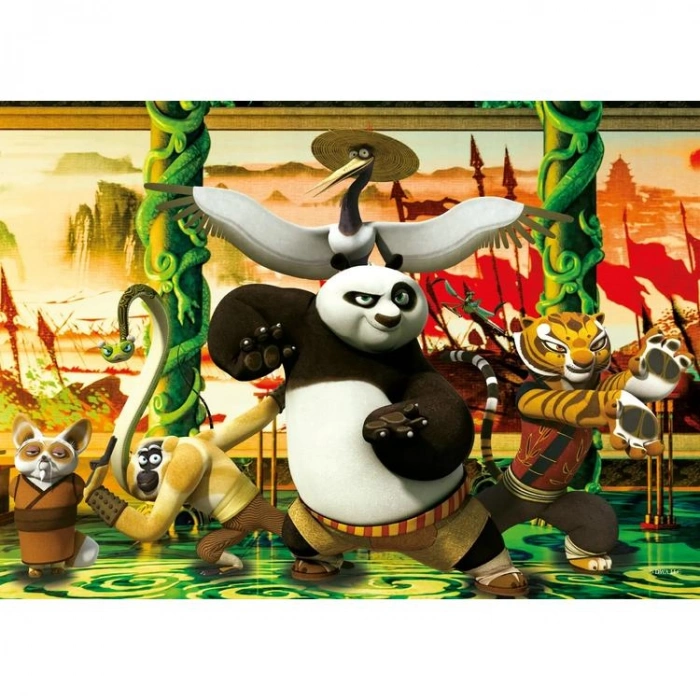 KS GAMES KP113 KUNG FU PANDA 34x48cm YAPBOZ/PUZZLE 200 PARÇA