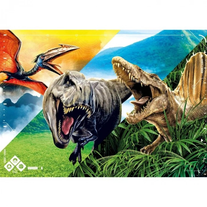 KS GAMES JW714 JURRASIC WORLD REBIRTH 34x48cm YAPBOZ/PUZZLE 100 PARÇA