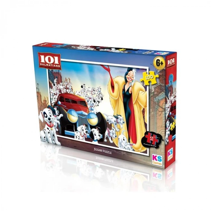 KS GAMES DAL714  101 DALMATION STREET YAPBOZ/PUZZLE 100 PARÇA