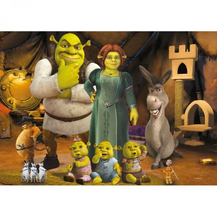 KS GAMES  SH709 SHREK 34x48cm YAPBOZ/PUZZLE 50 PARÇA