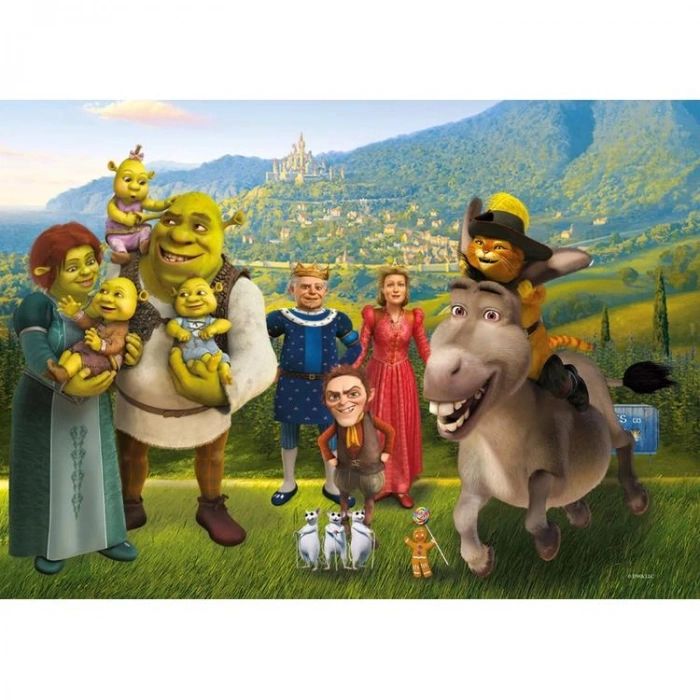 KS GAMES  SH714 SHREK 34x48cm YAPBOZ/PUZZLE 100 PARÇA
