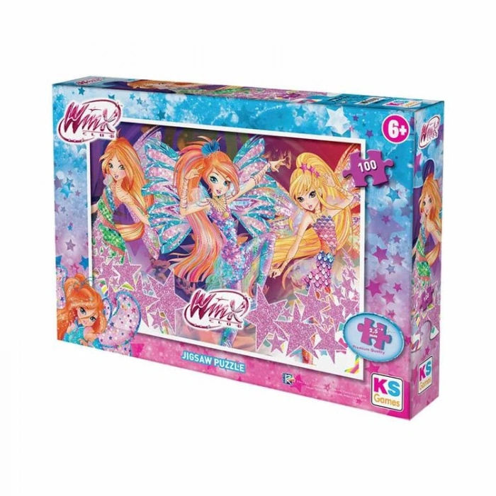KS GAMES WINX714 WINX 34x48cm YAPBOZ/PUZZLE 100 PARÇA