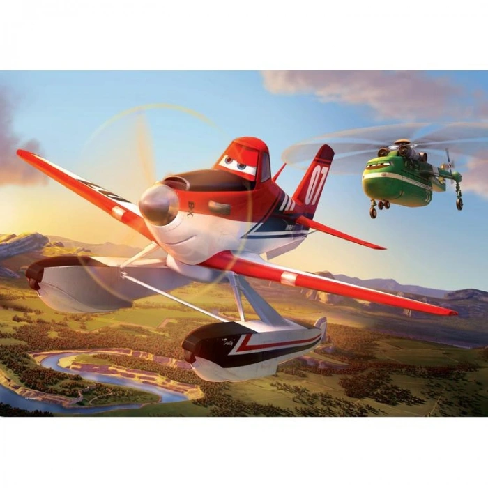 KS GAMES PL714 PLANES 34x48cm YAPBOZ/PUZZLE 100 PARÇA