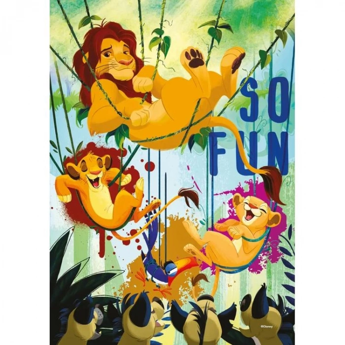 KS GAMES LK709 LION KING 34x48cm YAPBOZ/PUZZLE 50 PARÇA