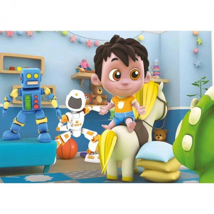 KS GAMES EÇ714 EYMEN İLE ÇİMEN 34x48cm YAPBOZ/PUZZLE 100 PARÇA