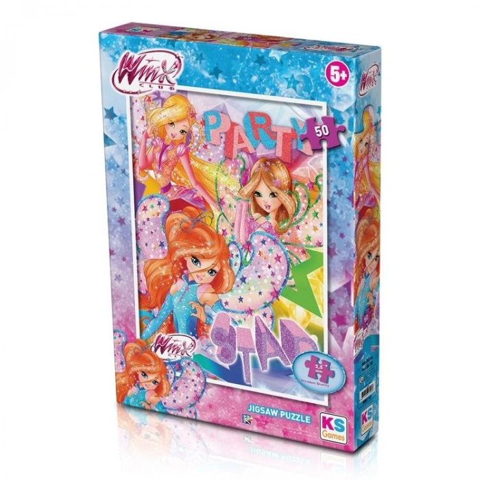 KS GAMES WINX709 WINX 34x48cm YAPBOZ/PUZZLE 50 PARÇA