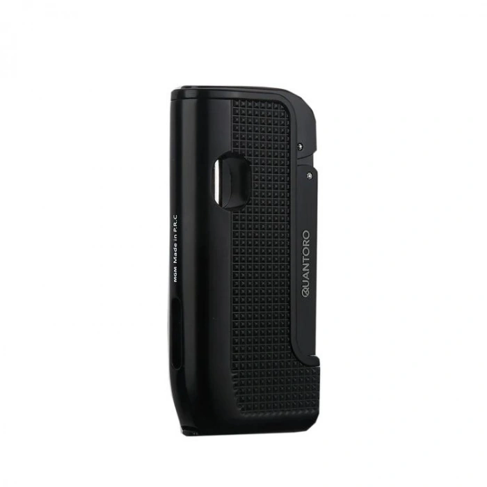 QUANTORO MGM05-58  DELİCİLİ TEK TORCH – JET ALEV ÇAKMAK –  SİYAH NOKTA DESENLİ