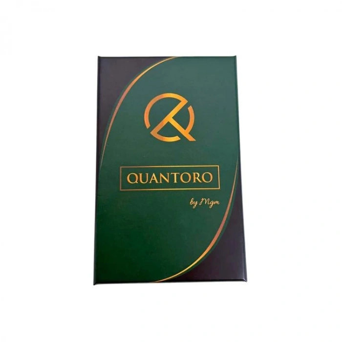 QUANTORO MGM05-58  DELİCİLİ TEK TORCH – JET ALEV ÇAKMAK –  SİYAH NOKTA DESENLİ