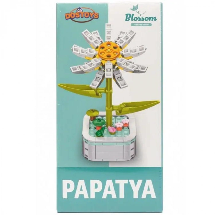 DOSTOYS 103-A2 BLOSSOM ÇİÇEK BLOK OYUNCAK PAPATYA