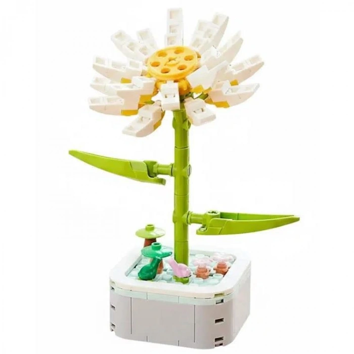DOSTOYS 103-A2 BLOSSOM ÇİÇEK BLOK OYUNCAK PAPATYA
