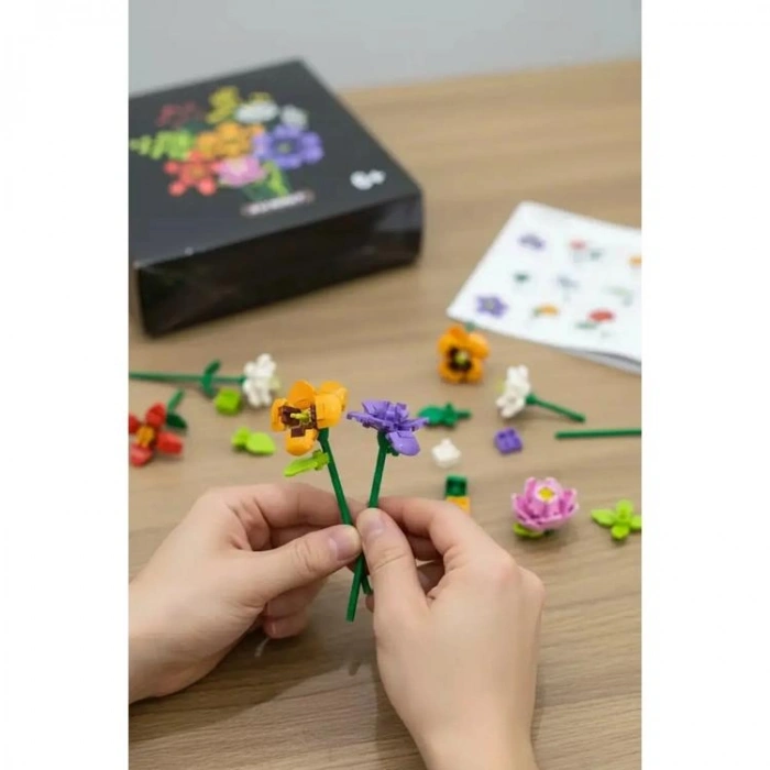 DOSTOYS 087A BLOK OYUNCAK 8Lİ BUKET  6+